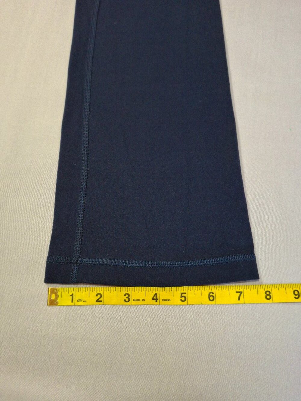 Lululemon Groove Super High-Rise Flared Navy Blue Pants | Size 6 - Picture 9 of 11